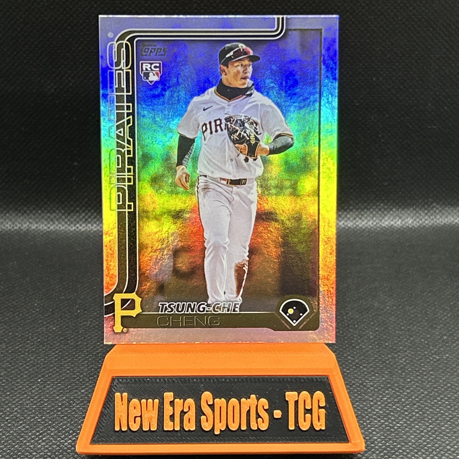 2025 Topps Update Rainbow Foil Parallel Tsung-Che Cheng Pirates RC US72