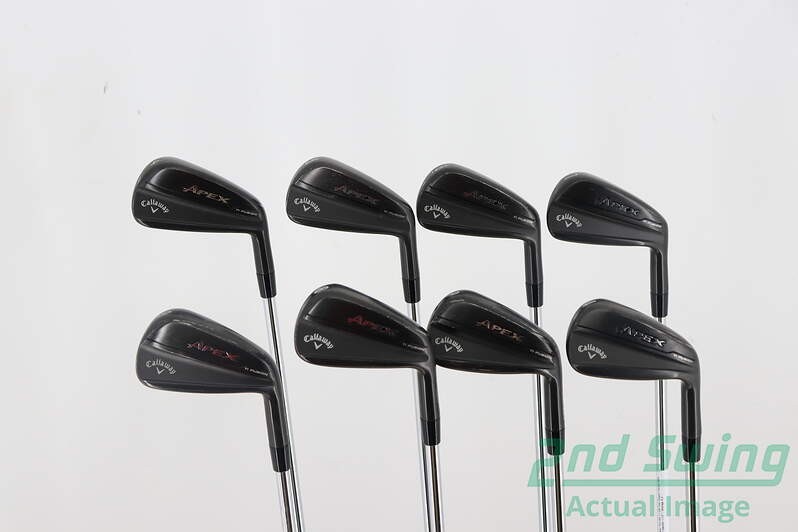 Callaway Apex TiFusion Iron Set 4-GW Stiff Steel Right +1/2 Inch