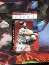 2004 Fleer Authentix ALBERT PUJOLS Ticket Studs STL Cardinals 