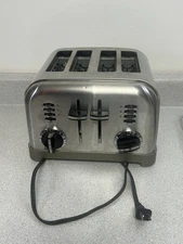 Cuisinart 4 Slice Toaster RBT-360 Toast Bagel Reheat Defrost Options