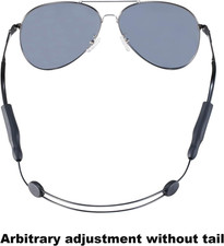 Sunglasses Strap - Glasses Strap, No Tail Adjustable Eyeglasses Straps Eyewea...