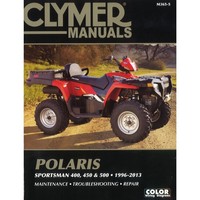 Polaris Sportman 400 450 500 (1996-2013) Quad Workshop Manual Clymer