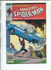 AMAZING SPIDER-MAN 306 NM- WP NEWSSTAND V1 MARVEL 1988! ACTION COMICS #1 HOMAGE!