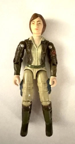 GI Joe 1983 Cover Girl Wolverine Driver Vintage Action Figure Hasbro ARAH