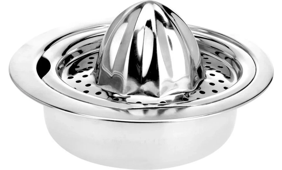 Excellent Houseware Saftpresse - Zitronenpresse - Edelstahl - 16 cm