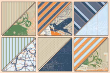 Stampin Up Designer Series Paper DSP Travel Journal 12" x 12" New 117156