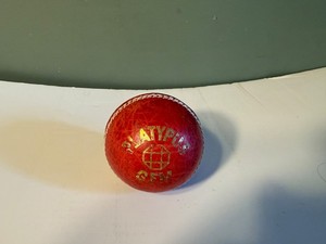 Platypus Gem 142G Solid Hide Red Leather The Cricketer’s Ball