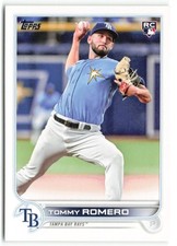 2022 Topps Update Tommy Romero RC Tampa Bay Rays #US76