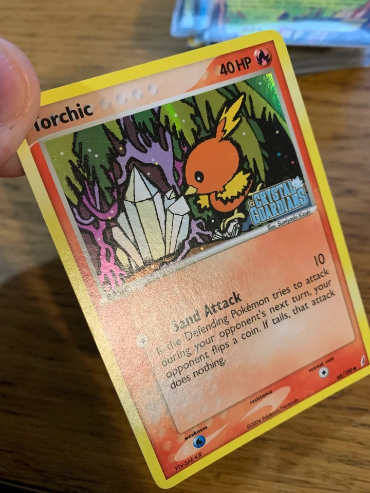 NM! Torchic (66/100) EX Crystal Guardians Stamped Reverse Holo Pokemon Card! - Image 3 of 4