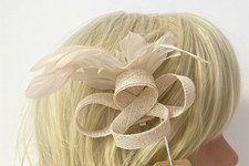 Women's Small Looped Fascinator Clip & Headband Wedding Ladies Day Royal Ascot