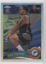 2011 Topps Chrome Refractor Mike Pouncey #66 0w8