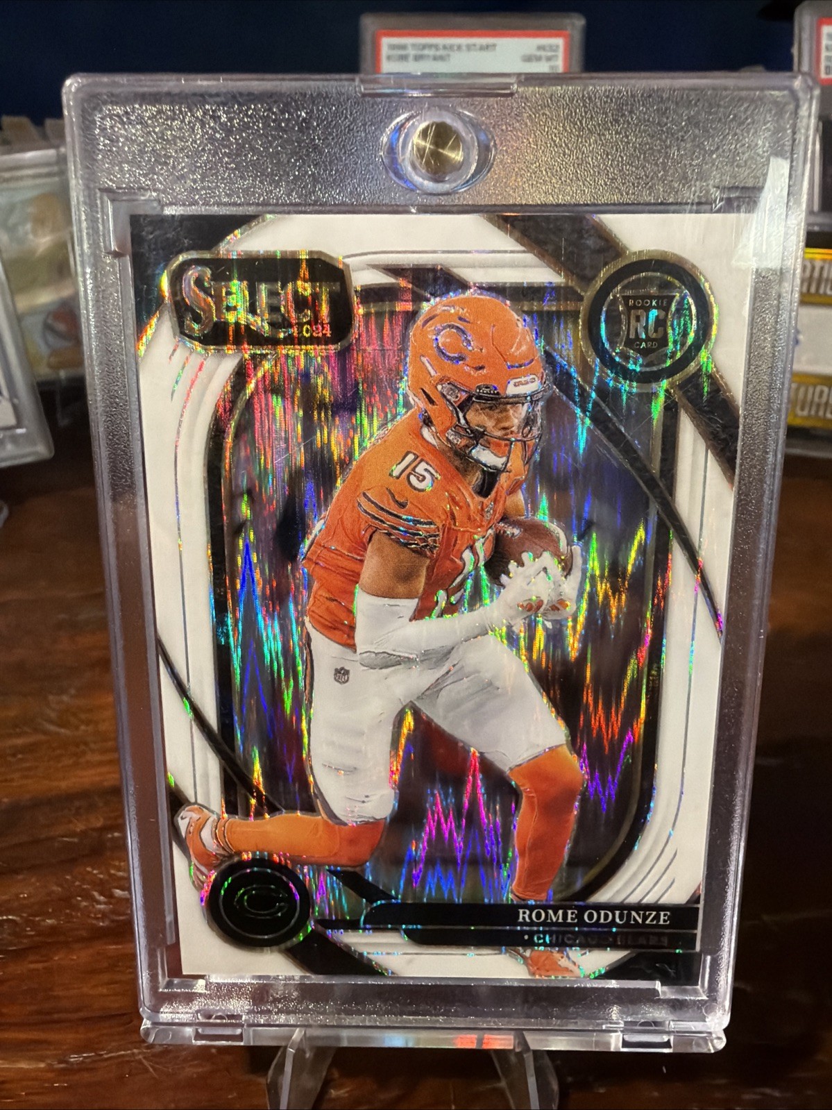 2024 Select Club Level Rome Odunze RC White Shock Prizm /199 Bears