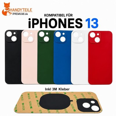 Akkudeckel für iPhone 13 Backcover Rückseite Glas Ersatzteil kompatibel