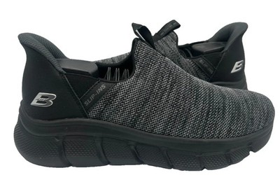 Skechers Women's Slip-Ins BOBS Sport Walking Shoes Black Size:8.5 91M