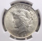 1922 "P" Peace SILVER Dollar VAM-2C *EXTRA HAIR* $1 NGC MS62 #006 Unc ECC&C, Inc
