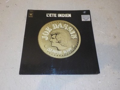 JOE DASSIN L'ete Indien Rare Vinyl 33 RPM Album LP Record VG++ V163
