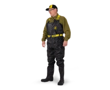 Black Cat Booted Waders / Catfish Fishing Chestwaders
