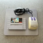 Mario Paint SNES Super Nintendo Game Mouse And Pad SNS-USA/CAN-1 Tested Working