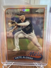 2024 Topps Chrome - 1989 Topps Baseball Pete Alonso #89CB-8