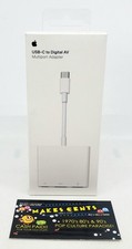 Apple USB-C to Digital Av Multiport Adapter - OFFICIAL USA SELLER - BRAND NEW 