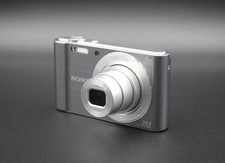EXC 5 w/ Charger Sony Cyber-shot DSC-W810 Silver 20.1MP Digital Camera 2GB SD
