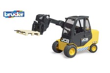 Bruder JCB Teletruk Forklift w/ Pallet Childrens Toy Construction Vehicle Model