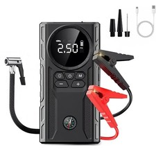 Car Jump Starter with Air Compressor 99800mAh Battery Jumper Box Charger Booster