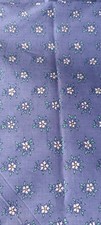 Liberty tana lawn fabric 2M 70CMS X 90CMS blue, white daisy
