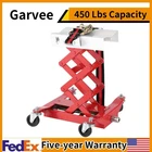 ✅450 Lbs Capacity Low Profile Transmission Jack W/Safety Straps 7-23" Lift Range