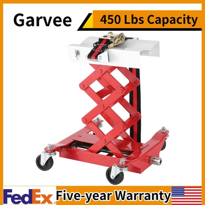 #ad ✅450 Lbs Capacity Low Profile Transmission Jack W Safety Straps 7 23quot; Lift Range $58.99