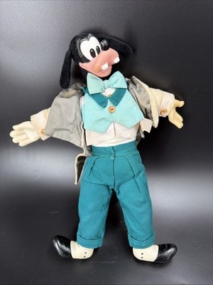Applause Dress Ups Goofy Plastic Face Plush Disney Inc. Vintage