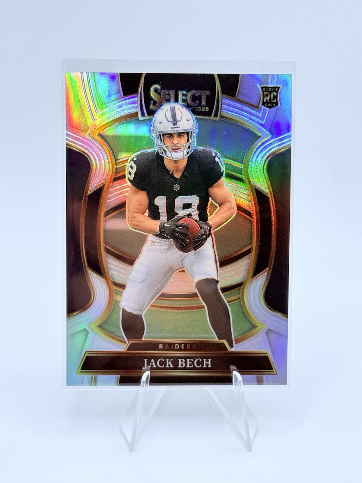 2025 Panini Select - Concourse Jack Bech #6 Silver Prizm (RC)