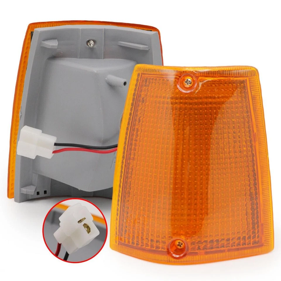 Set Orange Front Side Corner Lamp Light For Mazda Magnum B2000 B2200 1986 - 1997 Foto 4 de 4