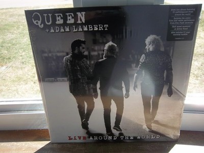 Queen Adam Lambert Live vinyl Sealed Record  2LPs set + 12 page booklet Album111