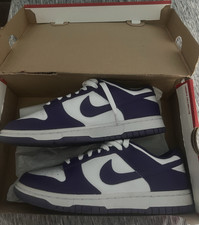 Nike Dunk Low Retro Championship Purple White...