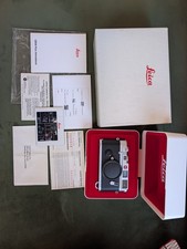 Leica M6 TTL 0.72 Silver 35mm Rangefinder Film Camera Body Only Boxed