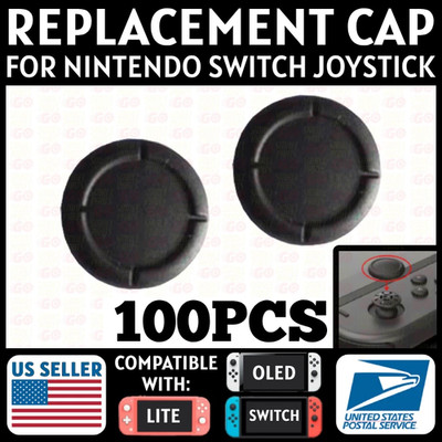 100pcs Grip Cap For Nintendo Switch/Lite/OLED Thumb Joy Con Analog Stick