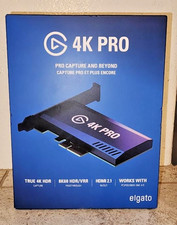 New Elgato 4K Pro Capture Card - Up to 8K resolution HDR - Factory Sealed 