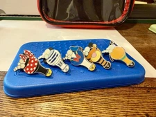 Disney Hidden Mickey Walt Disney World Bubble Wand Pin Wave B 2025 Set Of 5