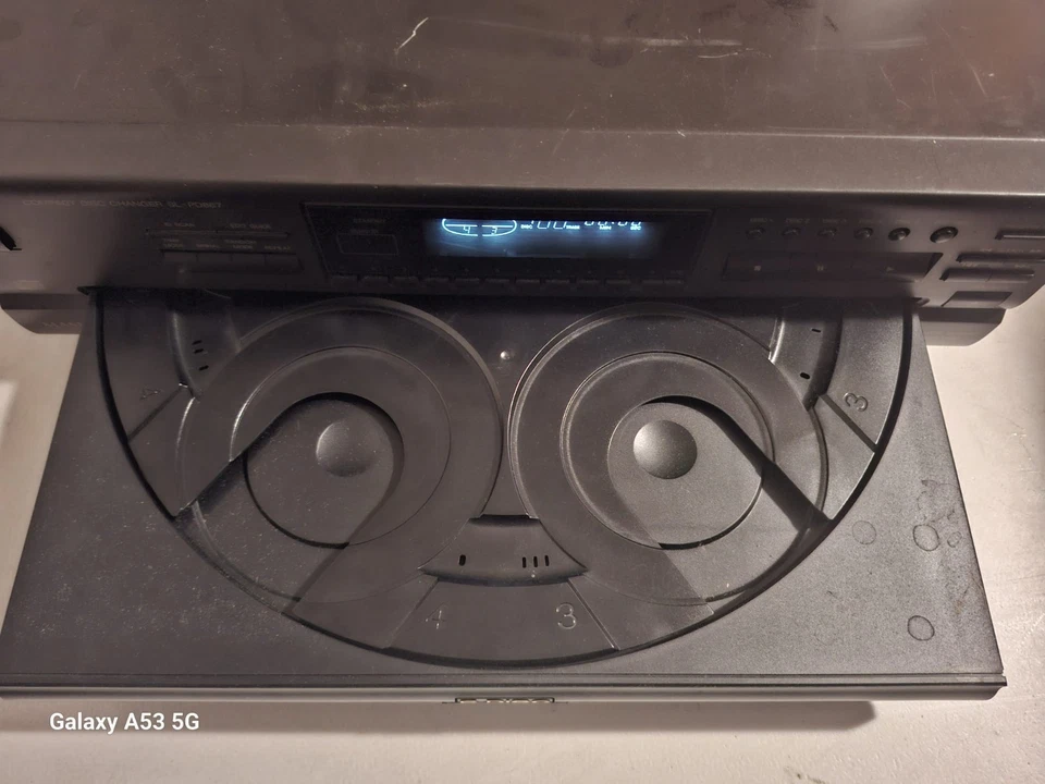 Technics SL-PD867 Lettore CD Compact Disc 5 Disc - Immagine 4 di 4