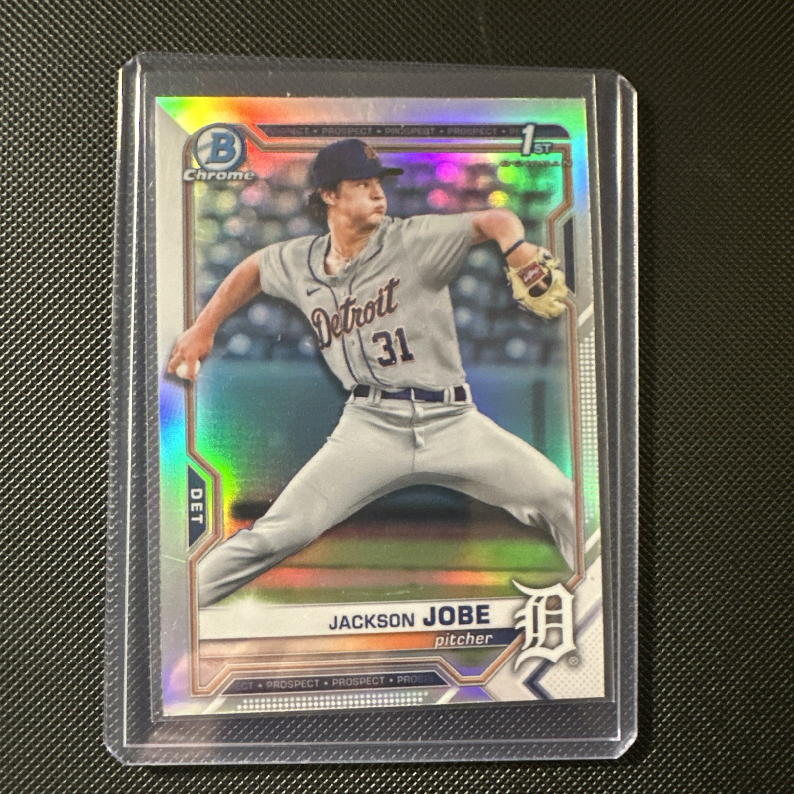2021 Bowman Draft - Chrome Jackson Jobe #BDC-69 Refractor (RC)