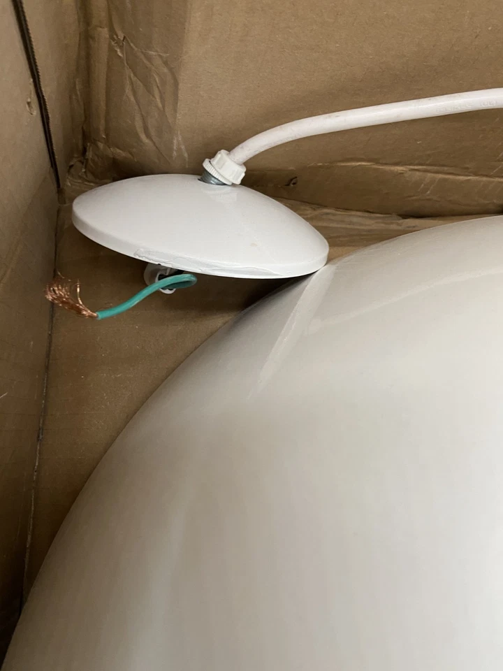 PROGRESS LIGHTING P5342-3030K9 Domo 22" 29W Blanco Integrado LED Colgante *LEER* Foto 3 de 4