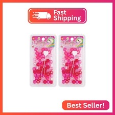 120 Pcs Beads Jewelry Making Kit DIY Hair Braiding Bracelet Ornaments Crafts Lar