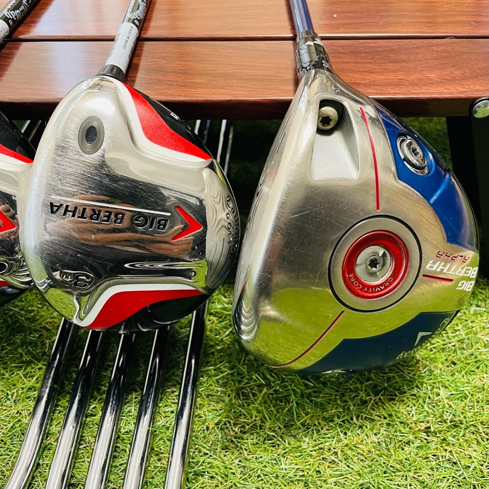 Callaway Fullset BIG BERTHA 1w3w5w7w Iron 6-9PA 11Pcs Flex S RH Golf Club - Image 2 of 4