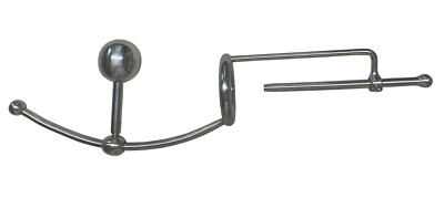 BDSM 45mm Cockring mit Dilator und Analplug Penisring Anal Kugel Plug  Buttplug