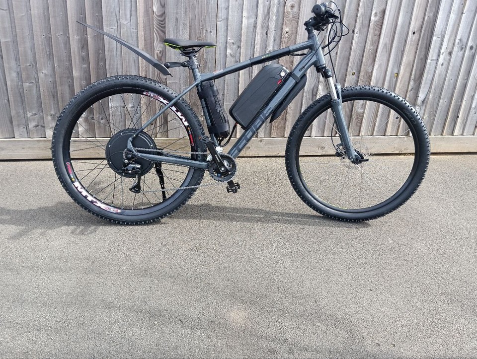 Electric Bike Cube 29' 3000W Pick 3600W 50+MPH BMS 65 A Controller 60 A