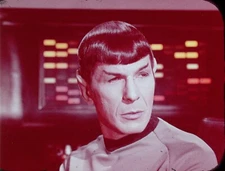 Star Trek TOS 35mm Film Clip By Any Other Name Spock Leonard Nimoy 2.22.42