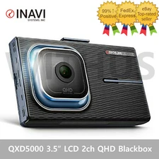 Thinkware INavi QXD5000 3.5“ IPS LCD 2ch QHD Car Dash Camera Car Blackbox 32GB