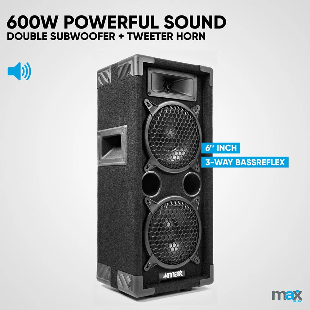Max power dj speakers 2025