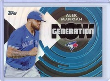 2022 Topps Series 2 Alex Menoah Generation Now Insert - Toronto Blue Jays